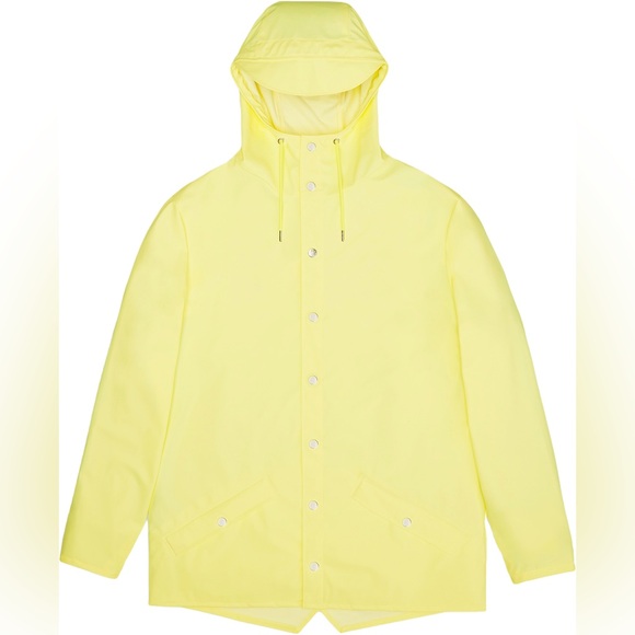 RAINS | NEW Unisex Long Raincoat Straw Waterproof | Medium - Picture 3 of 8